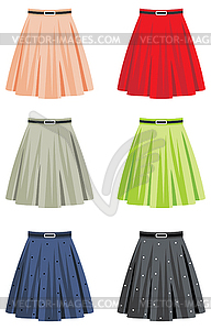 Skirts - vector image