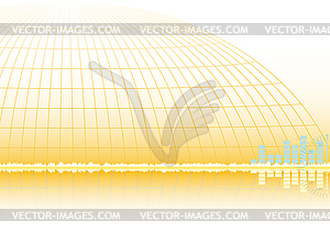 Abstract golden background eps - vector clip art