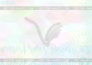 Color light abstract background - vector image