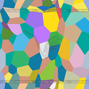 Abstract seamless texture - color polygonal shapes - vector clipart