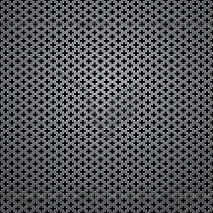 Abstract square background - cross-shaped holes - vector image