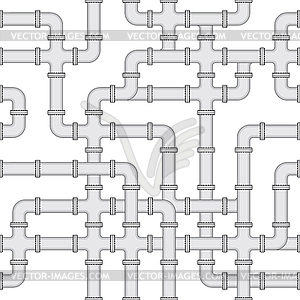 Seamless texture - water supply - vector image