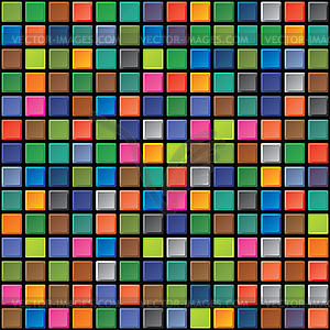 Seamless texture - iridescent tiles - stock vector clipart