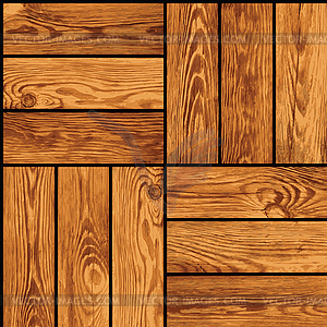 Seamless texture - parquet - vector clipart