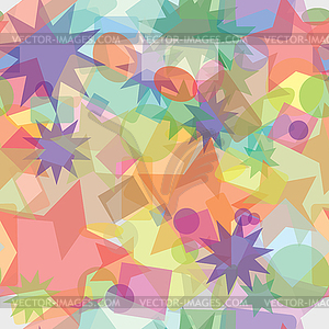 Abstract multicolored seamless texture - vector EPS clipart