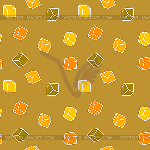 Abstract design background - cubes - vector clip art