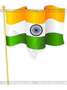 National flag of India - vector EPS clipart