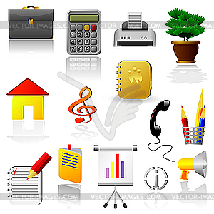Set of web icons - vector image