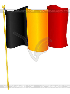 Flag Belgium - vector clip art