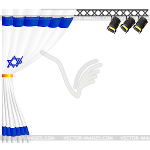 Theater Israel. - vector clipart / vector image