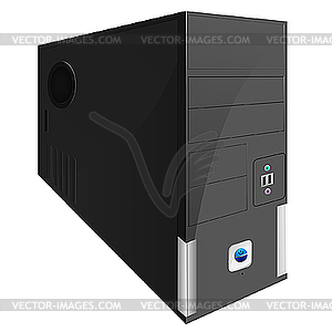 Computer case - vector image