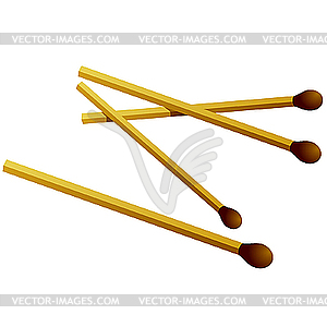 Matches. - vector clipart