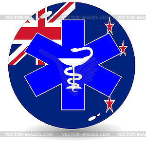 National Health New Zealand - vector clipart / vector image