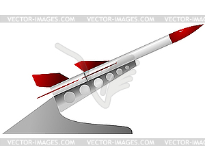 Военные ракетная - изображение векторного клипарта