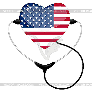 Medicine United States of America - vector image