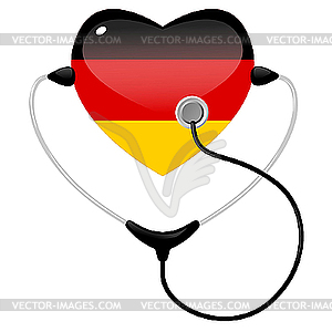 Medicine Germany - vector image
