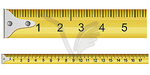 Measuring tape - vector clipart / vector image