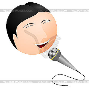 Karaoke - vector image