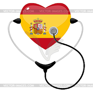 Medicine Spain - vector clip art