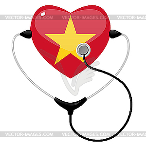 Medicine Vietnam - vector clip art