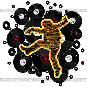 Dancer - vector clipart