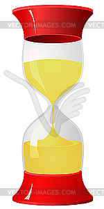 Hourglass. - color vector clipart