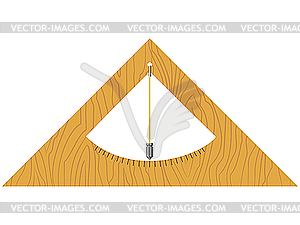Деревянные строитель `ы уровне - рисунок в векторном формате
