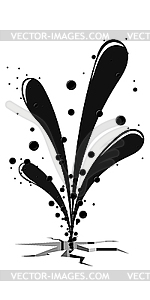Gusher - vector image