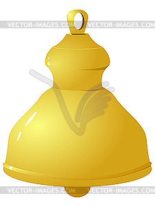 Golden bells - vector image