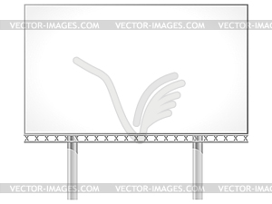 Billboard - vector clip art