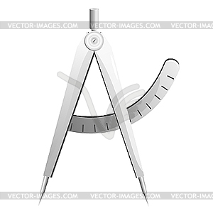 Measuring calipers - vector clipart