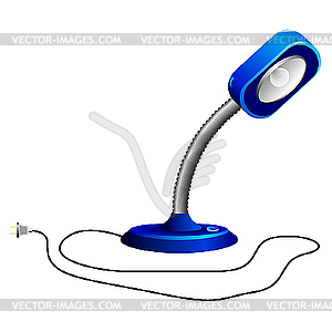 Table lamp - vector clip art