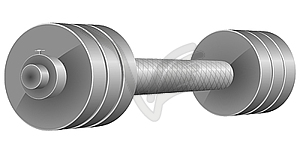 Штанга - векторная графика