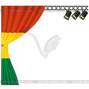 Theater Bolivia . - vector clipart