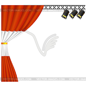 Theater Austria. - vector image