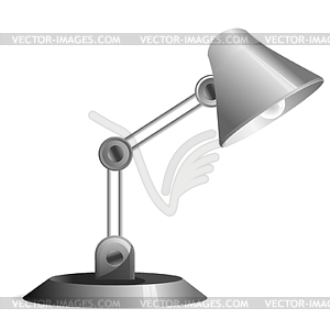 Desk lamp - vector image