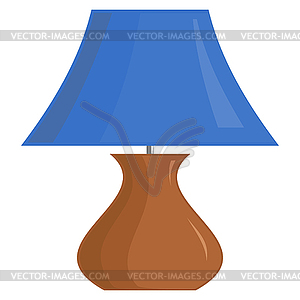 The lamp shade - vector image