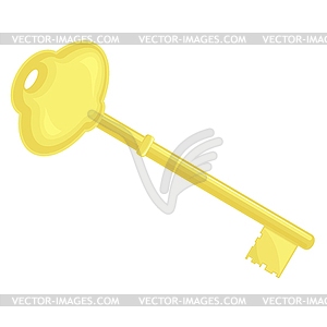 Golden Key - vector clipart