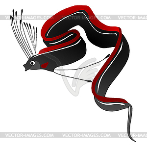 King of herring - royalty-free vector clipart