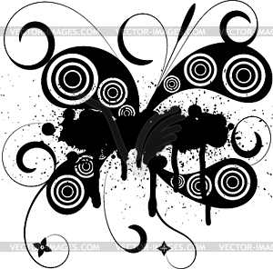 Abstract grunge tattoo - vector clipart