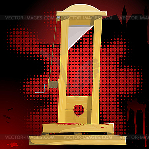 Guillotine - vector EPS clipart