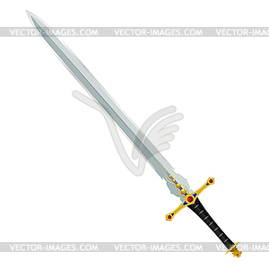 An ancient sword - vector clipart