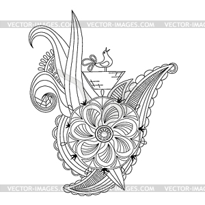Handmade ornaments - vector clipart