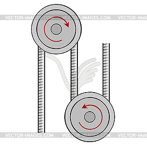 Pulley - vector image