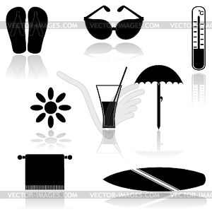 Set of icons. - vector image