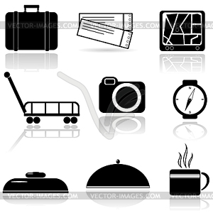 Set of icons - vector clipart