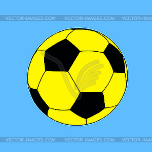 The Ball - vector image