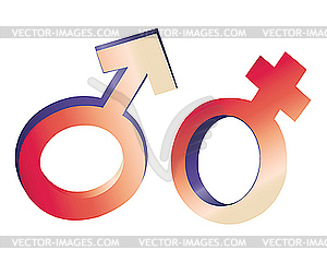 The Symbol - vector clipart