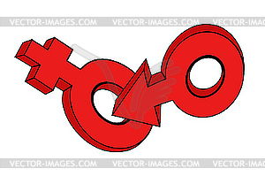 The Symbol - vector clipart