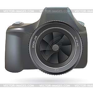 Dslr Photo Camera - vector image